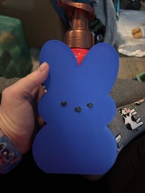 Blue Bunny Soap Dispenser Cover
